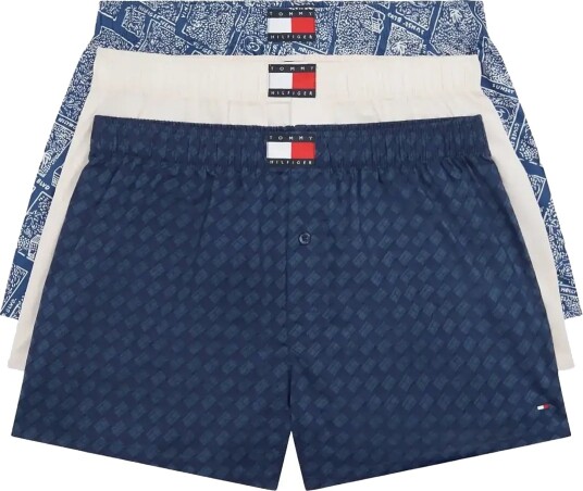 Tommy Hilfiger | 3P Woven Boxer Print | S