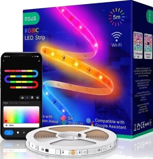 Led Stripe Nous Nous Led Stripe F4 Rgbic Gradient 5M