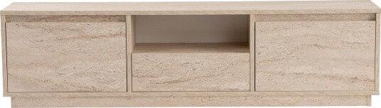 Gulliver Tv-benk 160x30 cm - Travertin