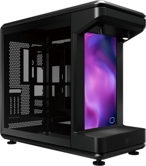 Cooler Master MasterFrame 360 ATX Kabinett med Herdet Glass og USB Lydutganger - Svart Cooler Master MasterFrame 360 ATX Kabinett med Herdet Glass og USB Lydutganger - Svart