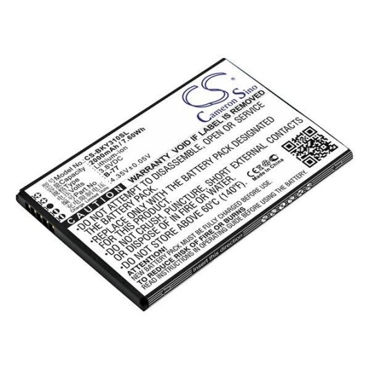 VIVO Y31A batteri (2000 mAh 3.8 V, Sort)