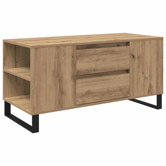 Kaffebord Artisan Eik 102 x 44,5 x 50 cm Konstruert tre