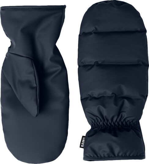 Rains Puffer Mittens Blå S/M