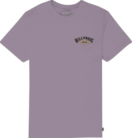 Billabong Burn Out Tee Ss Boy   Purple   152