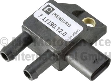 Sensor differansetrykk PIERBURG 7.11190.12.0