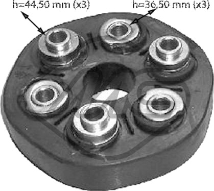 Metalcaucho 04417 Ledd, longitudinalbølge Metalcaucho 04417 Ledd, longitudinalbølge