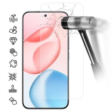 Honor 400 Smart 5G/4G/X7d 4G Beskyttelsesglass   9H   Case Friendly   Gjennomsiktig