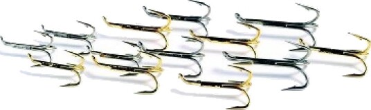 Veniard Ltd Esmond Drury Trippelkrok Gull 10pk - 10