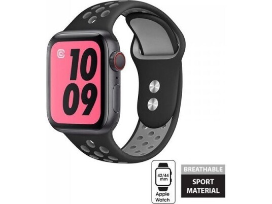 Crong Crong Duo Sport Band - Apple Watch-Rem 42/44 Mm (Grå/Svart) Crong Crong Duo Sport Band - Apple Watch-Rem 42/44 Mm (Grå/Svart)