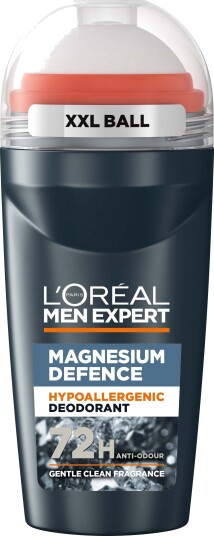 L'Oreal Paris Men Expert L'Oréal Paris Men Expert Magnesium Defense 48H Roll-On Deoodorant L'Oreal Paris Men Expert L'Oréal Paris Men Expert Magnesium Defense 48H Roll-On Deoodorant