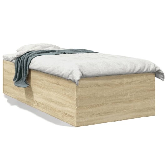 Sengeramme sonoma eik 90x190 cm konstruert tre 8721102616129