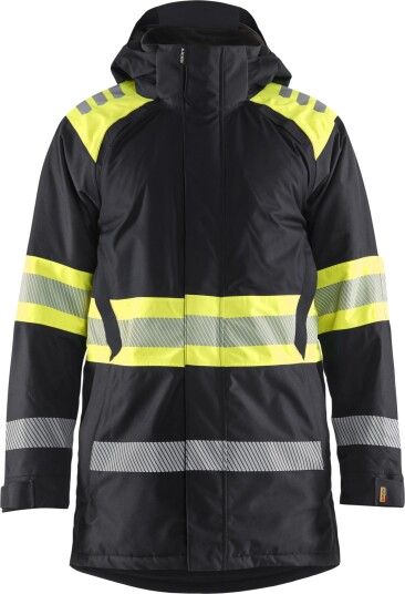 Blåkläder Vinterparka 4485 Varsel, Svart/Gul L Blåkläder Vinterparka 4485 Varsel, Svart/Gul L