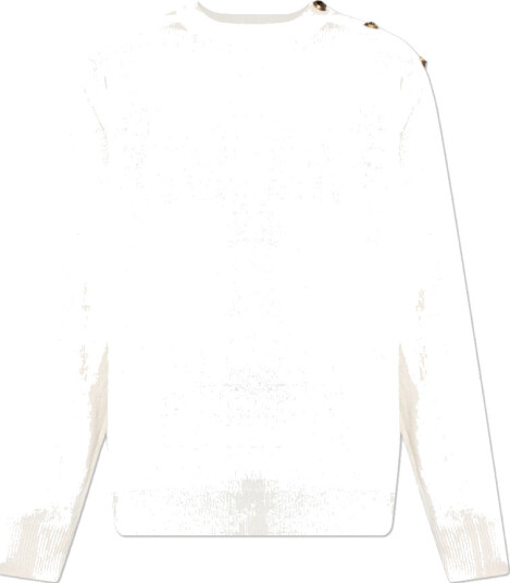 Balmain Herre Strikkevarer Beige M, Balmain Herre Strikkevarer Beige M,