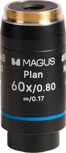 Magus 60Pl60 Plan 60Х/0,80 ∞/0,17 H60mm Objektiv Magus 60Pl60 Plan 60Х/0,80 ∞/0,17 H60mm Objektiv