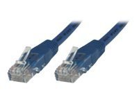 MicroConnect CAT5e Nettverkskabel 2 m RJ-45 Hann-hann Blå