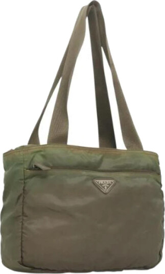Prada Vintage Dame Grønn Prada Vintage Dame Grønn