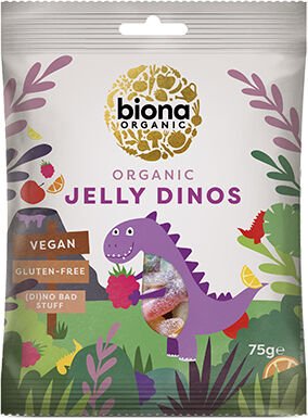 Biona Vingummi Dinosaurer Øko - 75 g