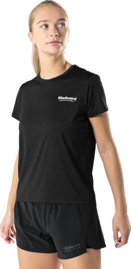 liiteGuard Ground Tech Løpe T skjorte Dame Svart M