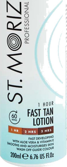 St Moriz Advanced Pro 1 Hour Fast Tan Lotion 200 ml Bronzing Selvbruning