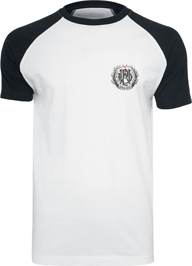 Parkway Drive T-skjorte Metal Crest S til XXL Herrer hvit-svart