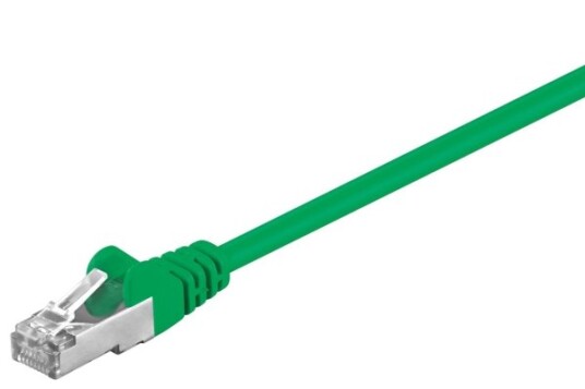 Goobay Cat 5E Koblingskabel Sf/Utp Grønn - Kabellengde 1,5 M