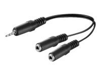 MicroConnect - Lydkabel - monominijakk hunn til mini-phone stereo 3.5 mm hann - 20 cm MicroConnect - Lydkabel - monominijakk hunn til mini-phone stereo 3.5 mm hann - 20 cm