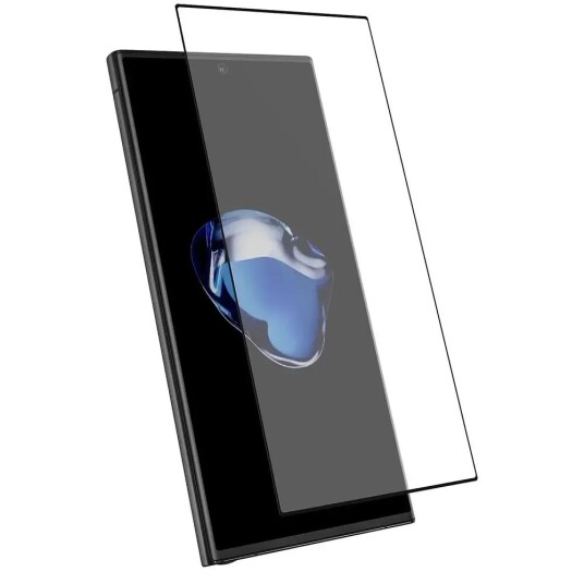 Holdit Samsung Galaxy S24 Ultra Holdit Skjermbeskytter i Herdet Glass 9H - Black Edge