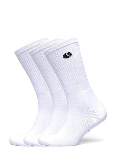 Björn Borg Classic Crew Sock 3P - White - 36-40 Björn Borg Classic Crew Sock 3P - White - 36-40