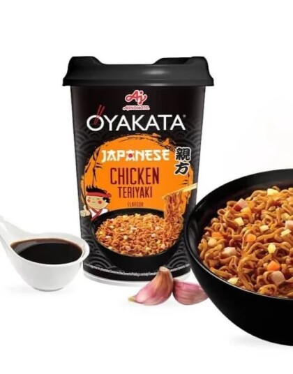 Aj Oyakata Japanese Chicken Teriyaki Cup 96 gram Japan