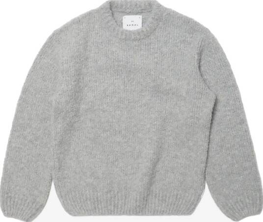 Edwin Dun Textured Sweater   Grey   GREY   XL