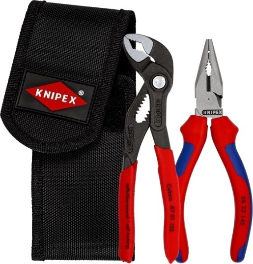 Knipex 150 mm Mini Pliers Set 2-deler med Belteveske