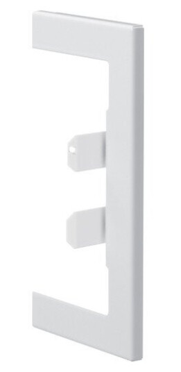 Hager Veggkoblingspanel Br65130w9016 Stål Br/A/S 68X130 Ot80mm Trafikkhvit 1 (Br65130w9016)