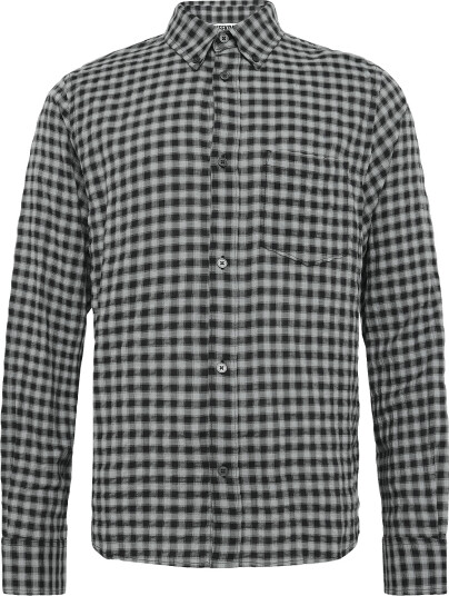 Weekday Checked Long Sleeved Shirt - Black - M