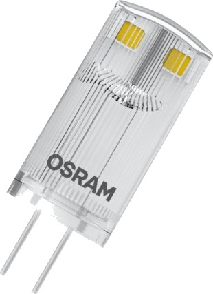 Ledvance Parathom G4-stiftpære, 5 stk., 2700K, 0,9 W