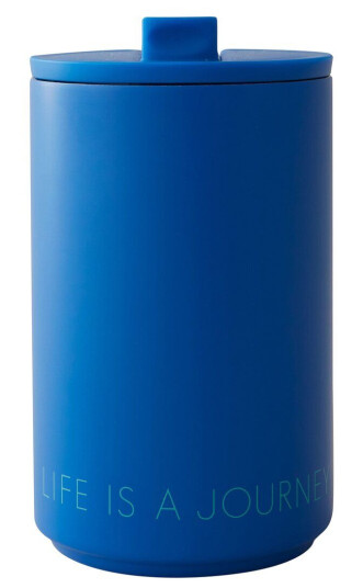 Design Letters termokopp Cobalt blue
