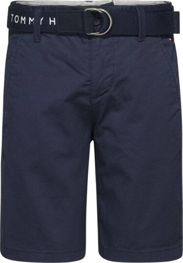 Tommy Hilfiger Essential Belted Chino Short Twilight Navy (176 /16 år)