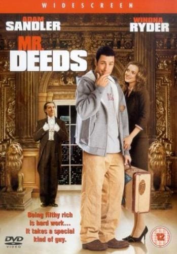 Mr Deeds DVD 2005 Adam Sandler, Brill DIR cert 12  Englist Brand New