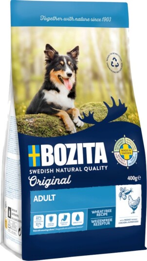 Bozita tørrfôr Adult Original med kylling 2 x 12 kg