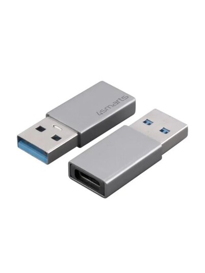 4smarts USB-A to USB-C Adapter Set 2pcs 540275