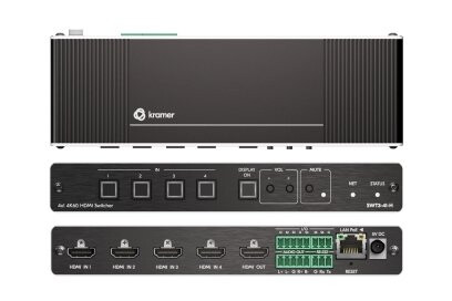 Kramer Electronics Swt3-41-H, Hdmi, 60 Hz, 3840 X 2160, 18 Gbit/S, 4K Ultra Hd, 5 V Kramer Electronics Swt3-41-H, Hdmi, 60 Hz, 3840 X 2160, 18 Gbit/S, 4K Ultra Hd, 5 V