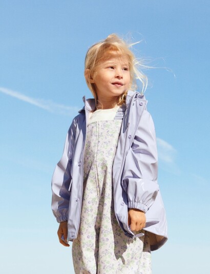 Wheat Rainwear Ollo Jacket Purple 98