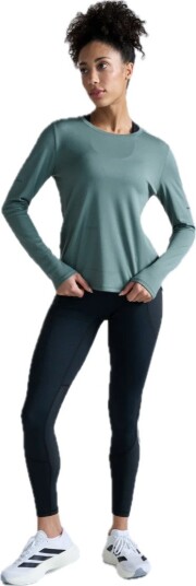 2xu Women"s Aero Mesh Long Sleeve Olive Leaf/olive Leaf Reflective M