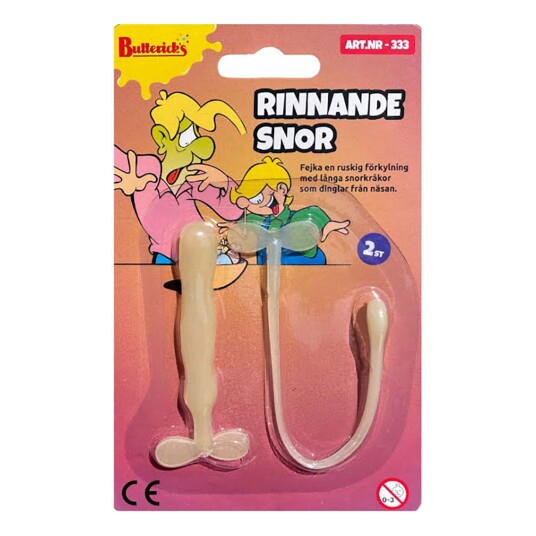 Buttericks Leco AB Rinnande Snor (Rennende Snørr) Moroartikkel