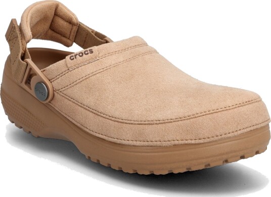 Crocs Classic Crafted Vegan Suede Cg   Beige   38/39