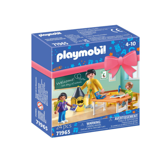 PLAYMOBIL First Day Of School - Multi/patterned - ONE SIZE