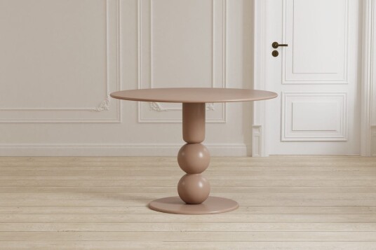 Boule rundt spisebord 110 cm - Beige Boule rundt spisebord 110 cm - Beige