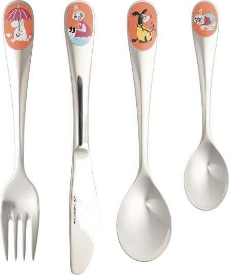 Moomin Barnebestikk 4 pk Under paraplyet Moomin Barnebestikk 4 pk Under paraplyet