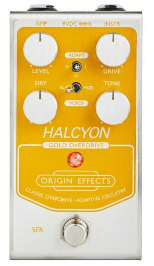 Origin Effects Halcyon Gold Overdrive