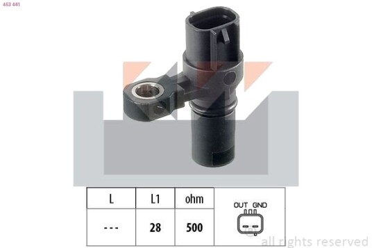 Turtallsensor, automatgir KW 453 441 Turtallsensor, automatgir KW 453 441
