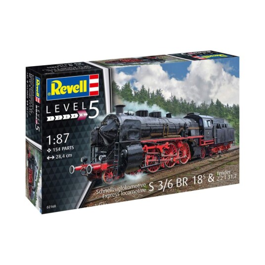 Revell Express Locomotive S3/6 1:87 Modellsett